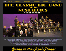 Tablet Screenshot of classicbigband-nostalgics.com